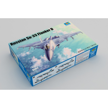 MODEL PLAST. TRUMPETER 01667 SUKHOI SU-33 FLANKER D